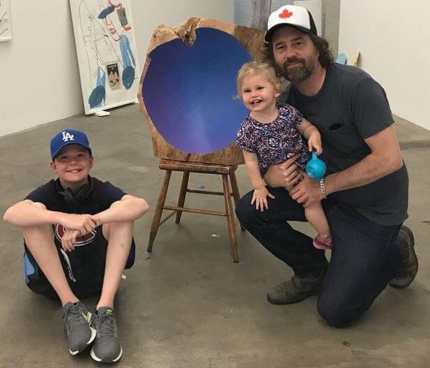 Hannah Beth Bissonnette with her father Matthew Bissonnette and brother.